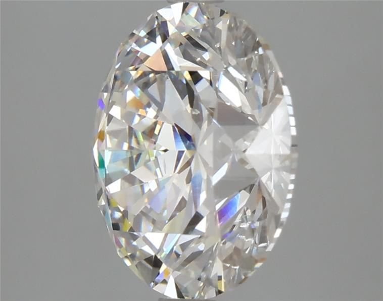 4.36ct F SI1 Rare Carat Ideal Cut Round Lab Grown Diamond