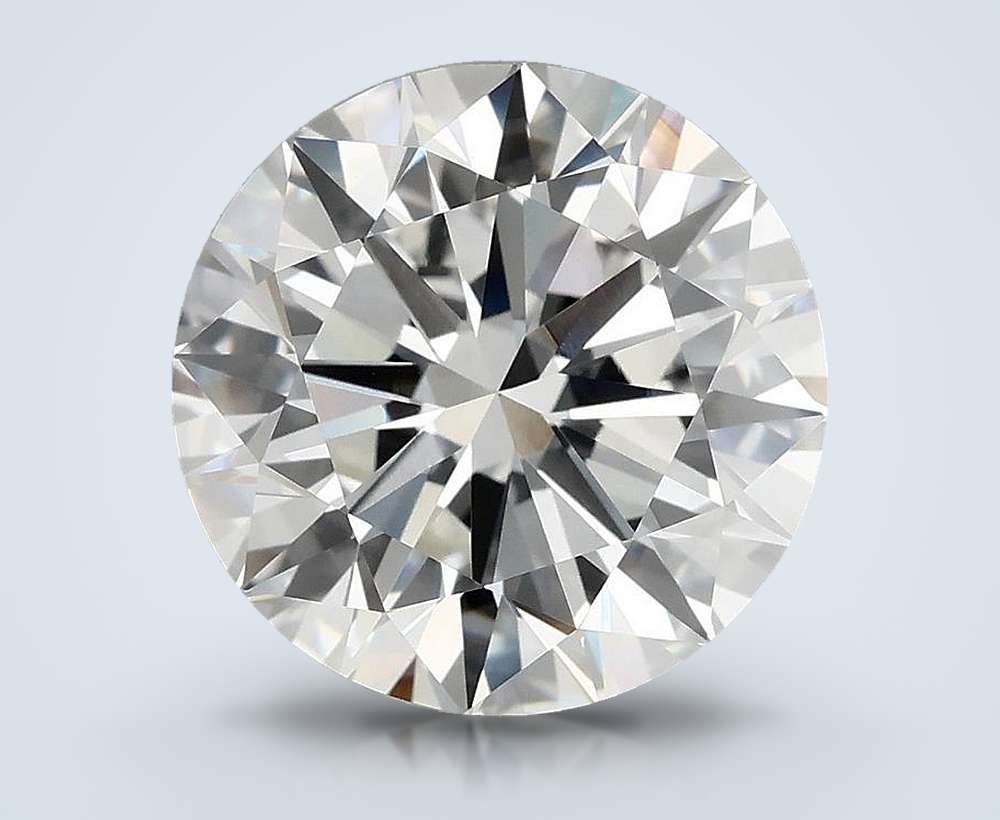 5.36 Carat Round Lab Diamond