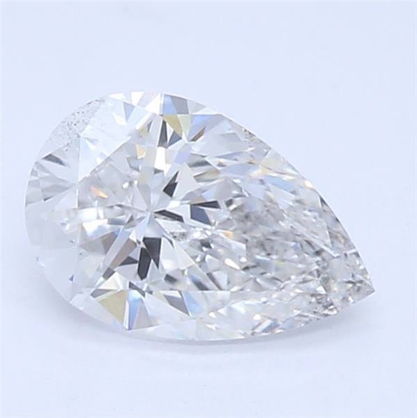 0.54ct E SI1 Rare Carat Ideal Cut Pear Lab Grown Diamond