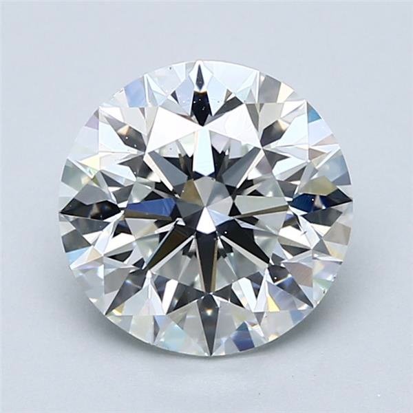 2.65ct E VS2 Excellent Cut Round Diamond