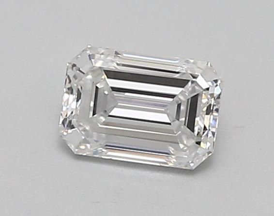 0.79ct D VS1 Rare Carat Ideal Cut Emerald Lab Grown Diamond