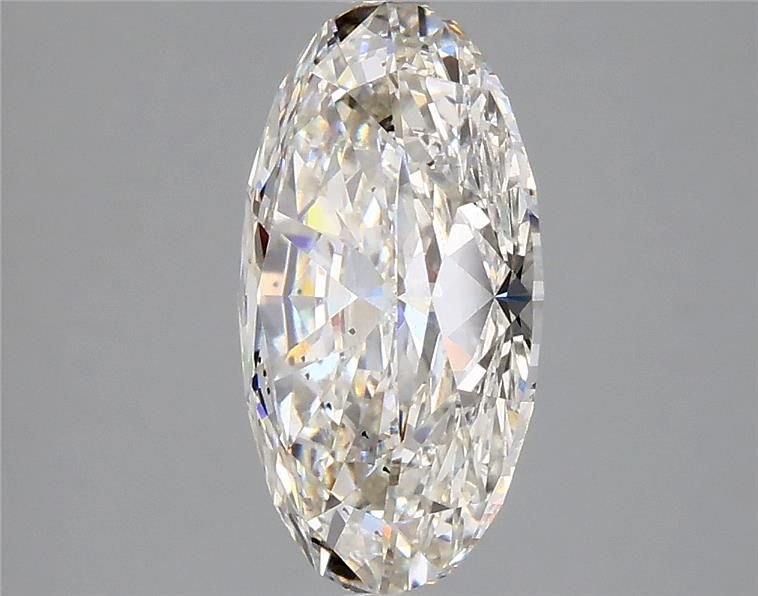 3.10ct H SI1 Rare Carat Ideal Cut Oval Lab Grown Diamond