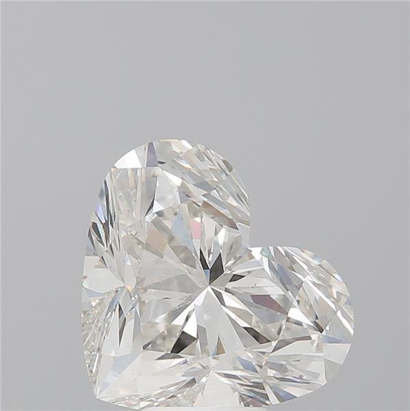 7.05ct G VS2 Rare Carat Ideal Cut Heart Lab Grown Diamond