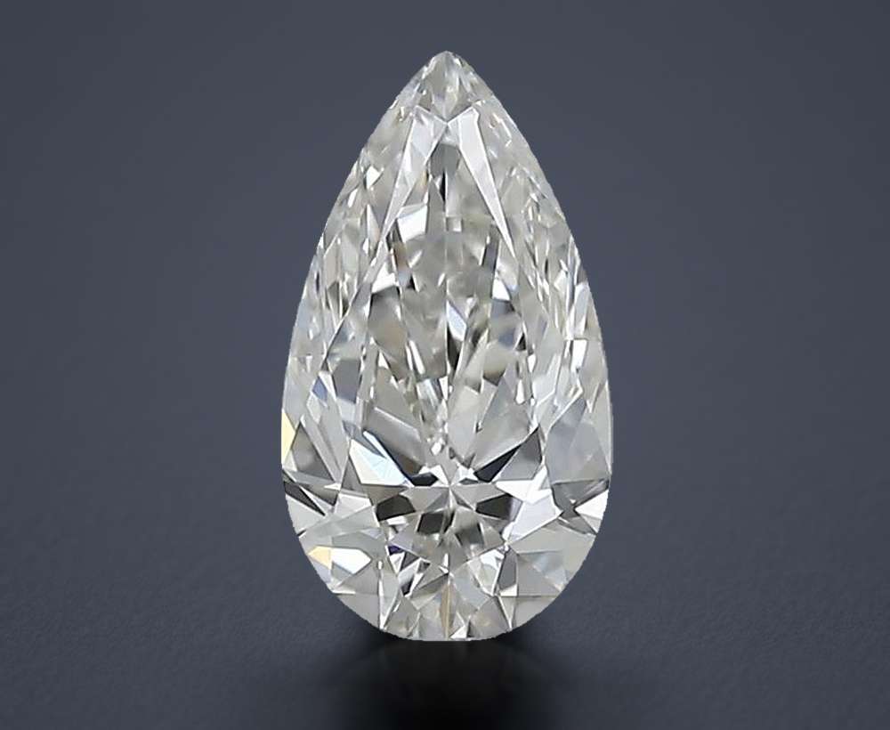 0.50 Carat Pear Natural Diamond