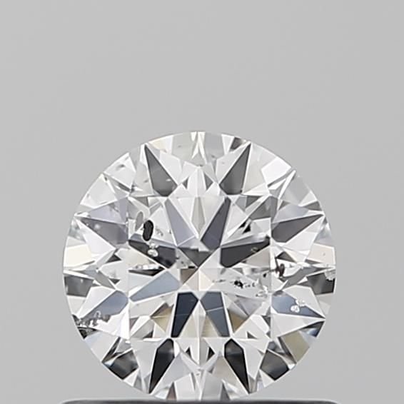 0.56ct F SI2 Rare Carat Ideal Cut Round Diamond