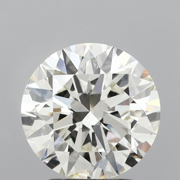 2.71ct I VS1 Rare Carat Ideal Cut Round Lab Grown Diamond