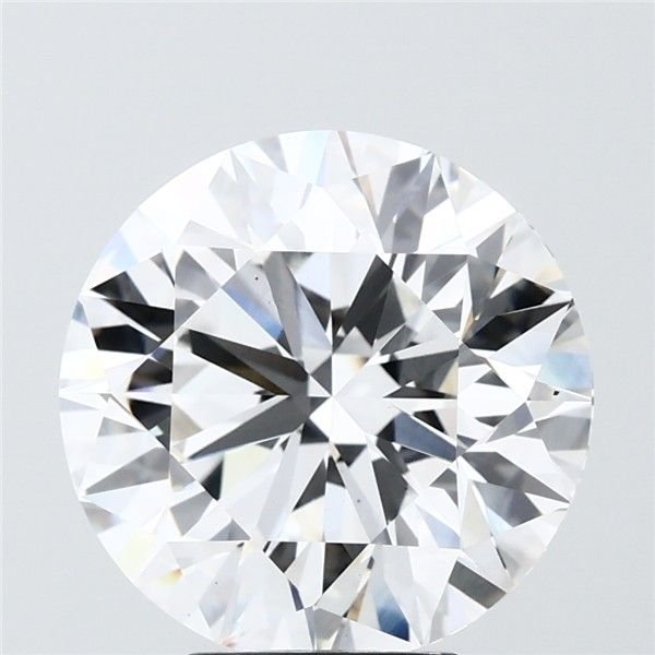 6.02 Carat Round Lab Diamond
