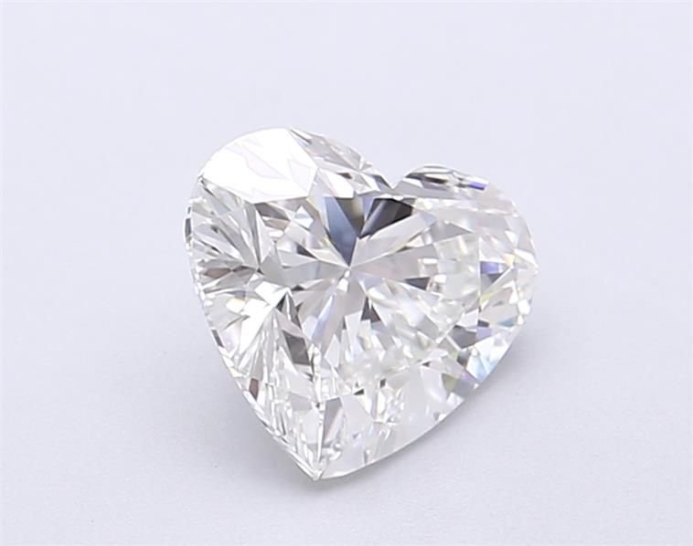 1.27ct F VS1 Rare Carat Ideal Cut Heart Lab Grown Diamond