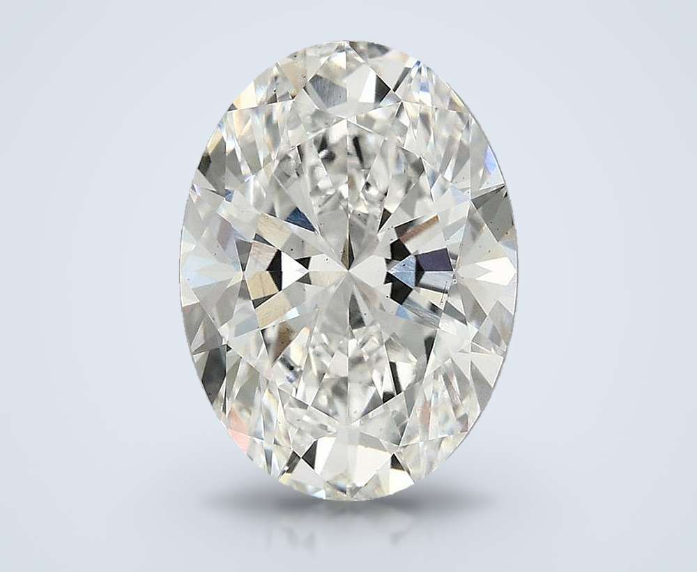 4.10 Carat Oval Lab Diamond