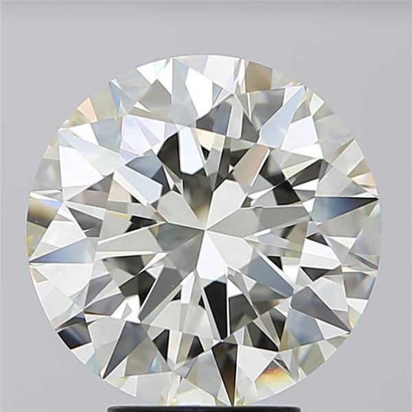 5.02ct K IF Excellent Cut Round Diamond