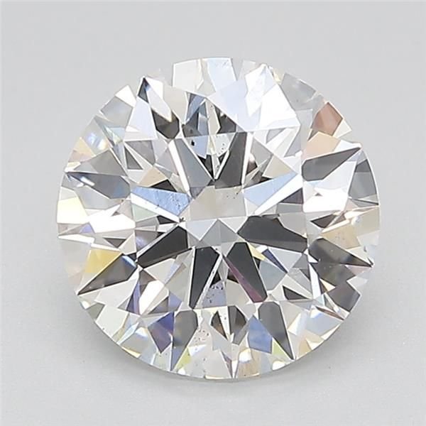 2.12ct D VS2 Rare Carat Ideal Cut Round Lab Grown Diamond