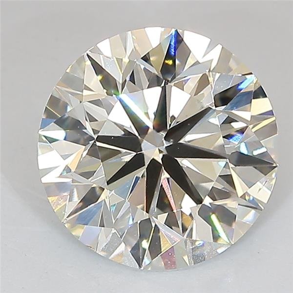 3.00ct J SI1 Rare Carat Ideal Cut Round Lab Grown Diamond