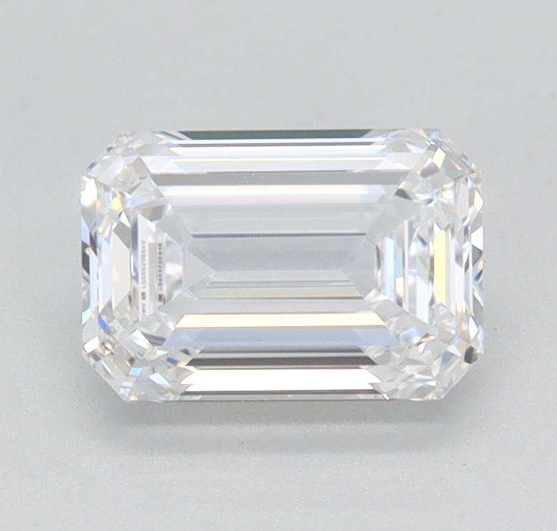 0.93ct D VVS2 Rare Carat Ideal Cut Emerald Lab Grown Diamond