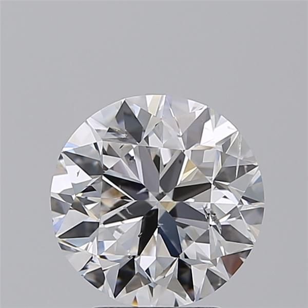 3.01ct D SI2 Very Good Cut Round Diamond