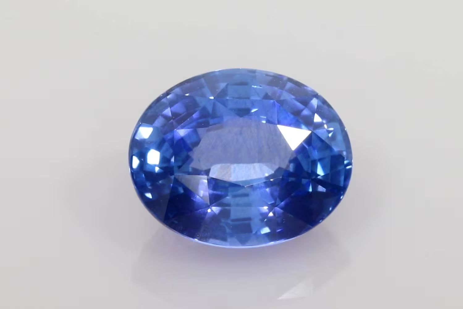 10.20 Carat Blue Oval Sapphire