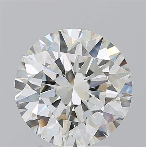 3.01ct J VVS2 Rare Carat Ideal Cut Round Diamond