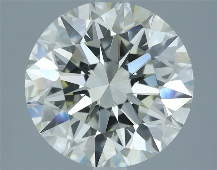 3.30ct J VS1 Rare Carat Ideal Cut Round Diamond