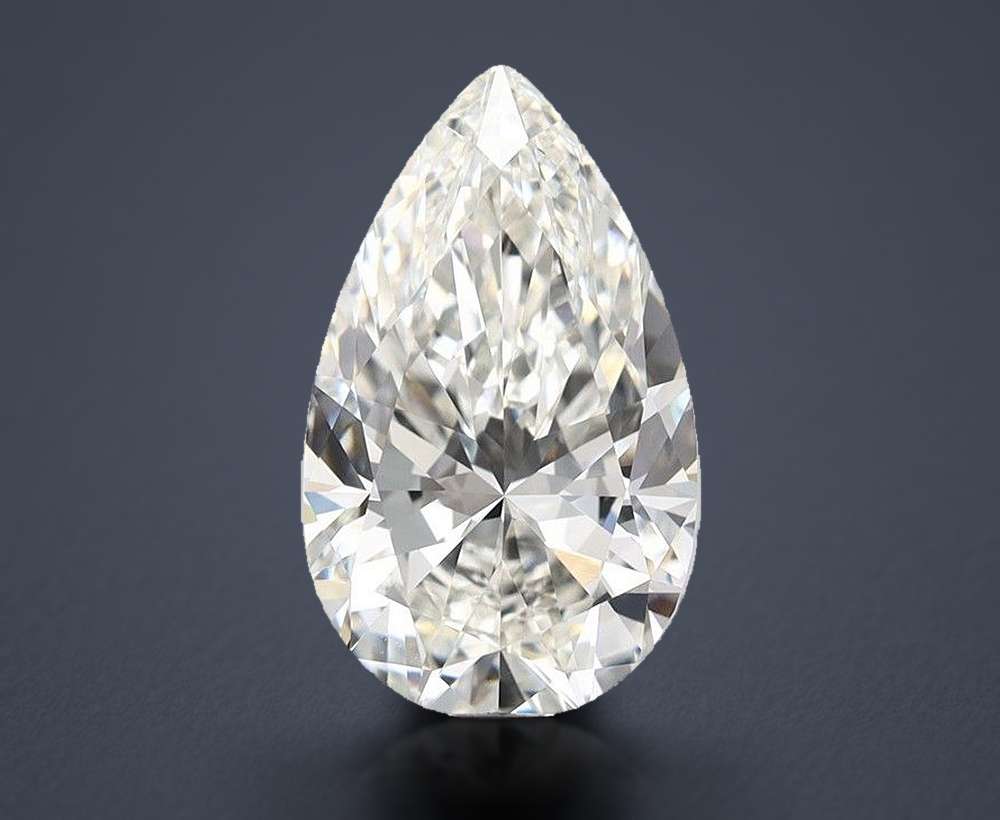 4.20 Carat Pear Lab Diamond
