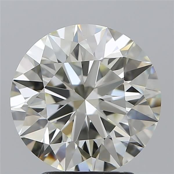 3.01ct I VVS1 Rare Carat Ideal Cut Round Diamond