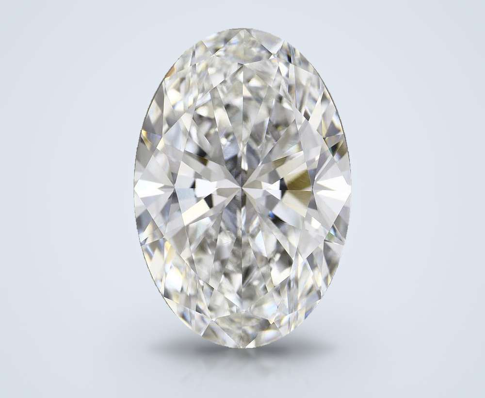 9.70 Carat Oval Lab Diamond