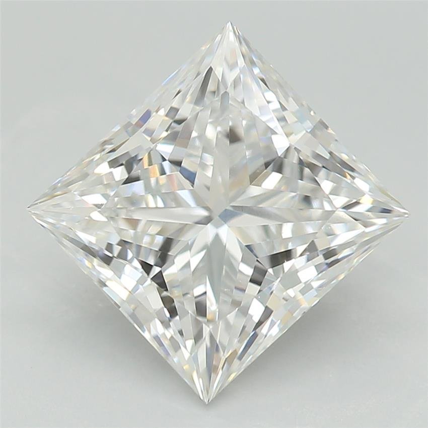 2.06ct D VVS2 Rare Carat Ideal Cut Princess Lab Grown Diamond
