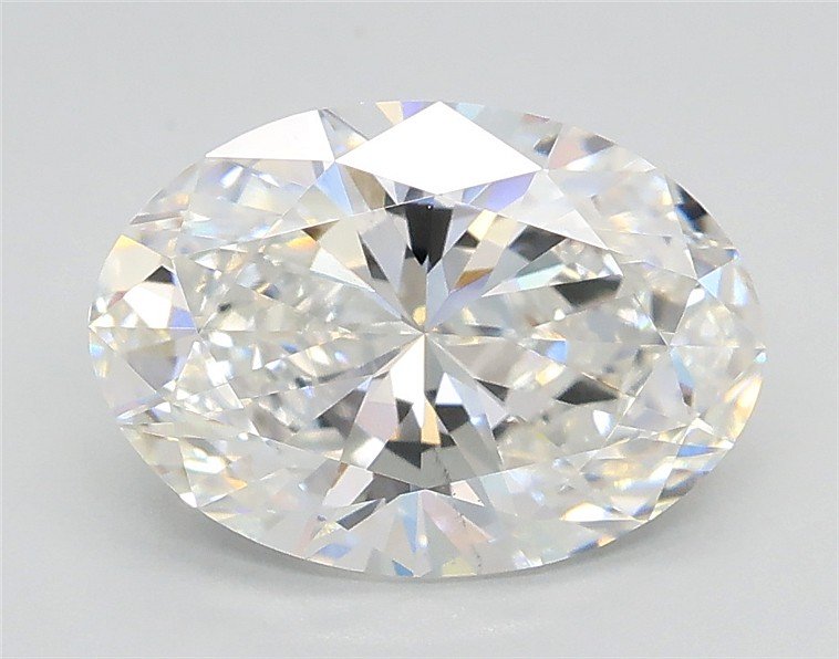 2.05ct E VS2 Rare Carat Ideal Cut Oval Lab Grown Diamond