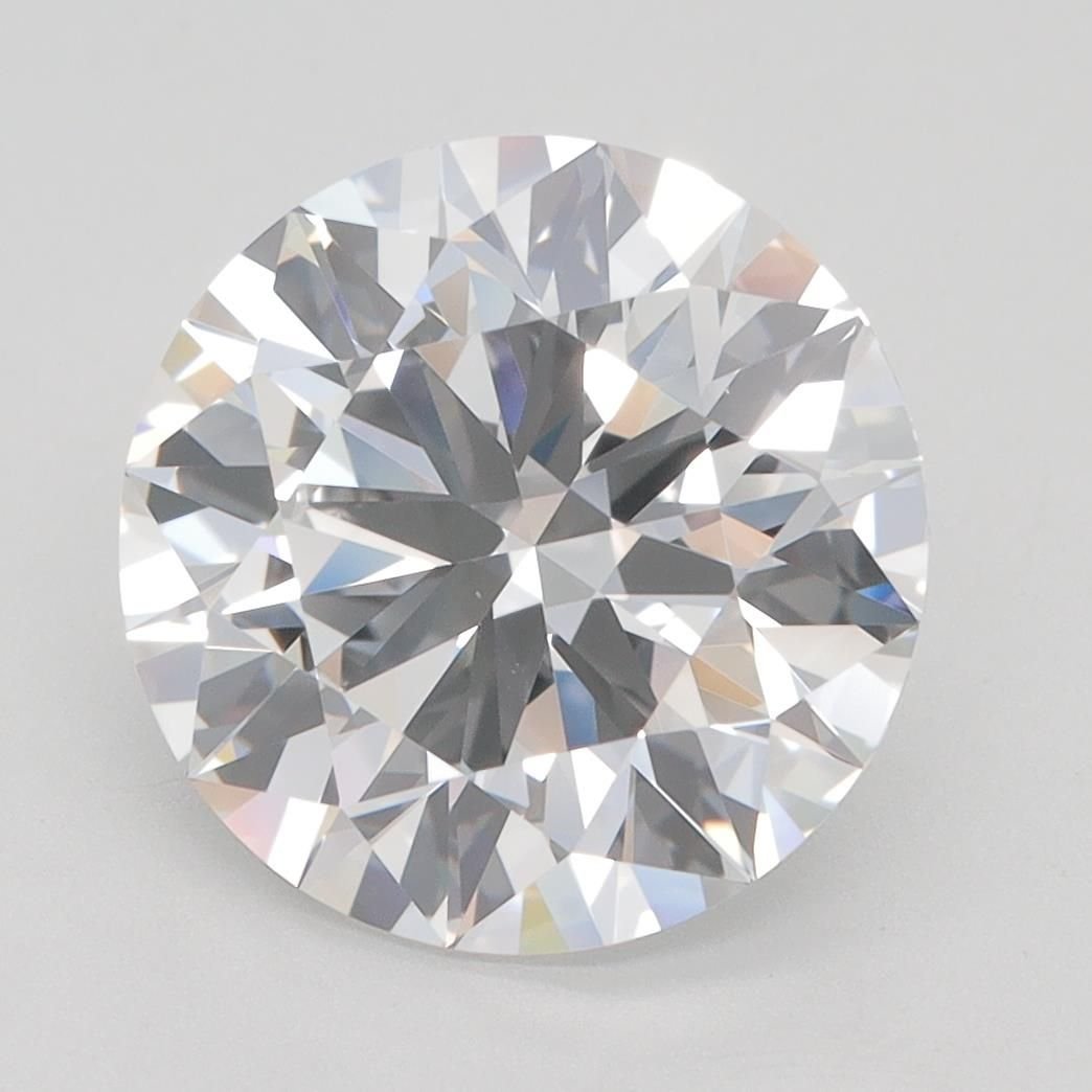 4.01ct F VS1 Rare Carat Ideal Cut Round Lab Grown Diamond