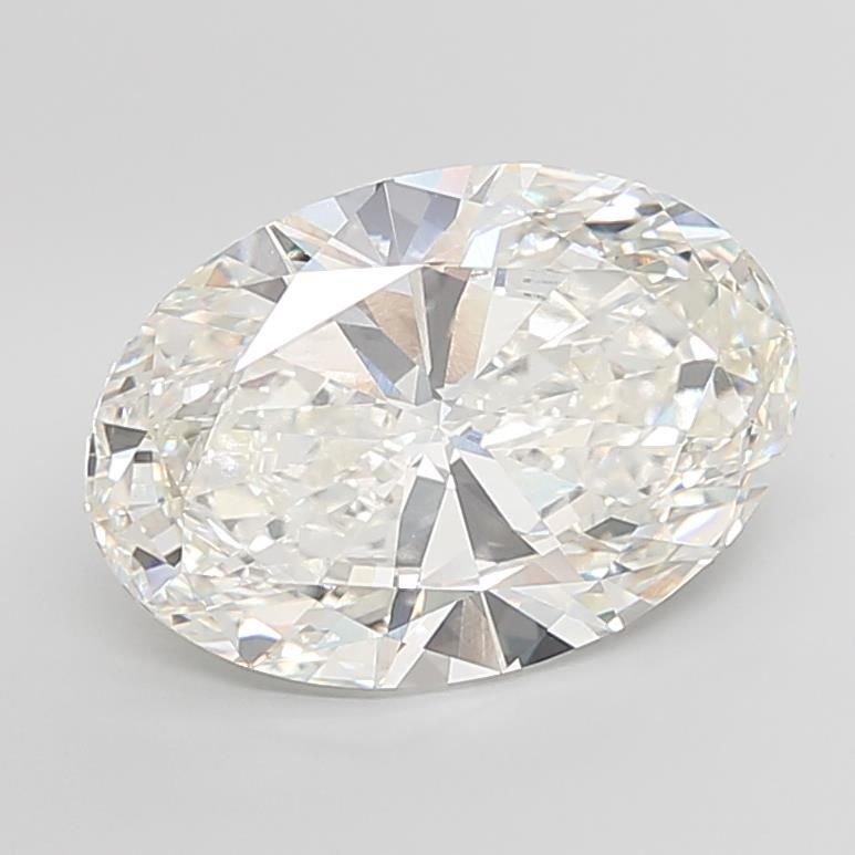 12.05ct H VVS2 Very Good Cut Oval Lab Grown Diamond