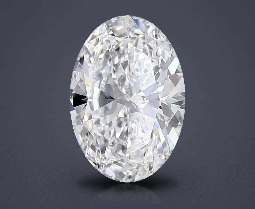 1.46 Carat Oval Lab Diamond
