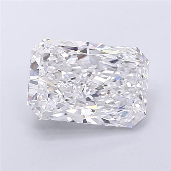 3.27ct E VS2 Rare Carat Ideal Cut Radiant Lab Grown Diamond