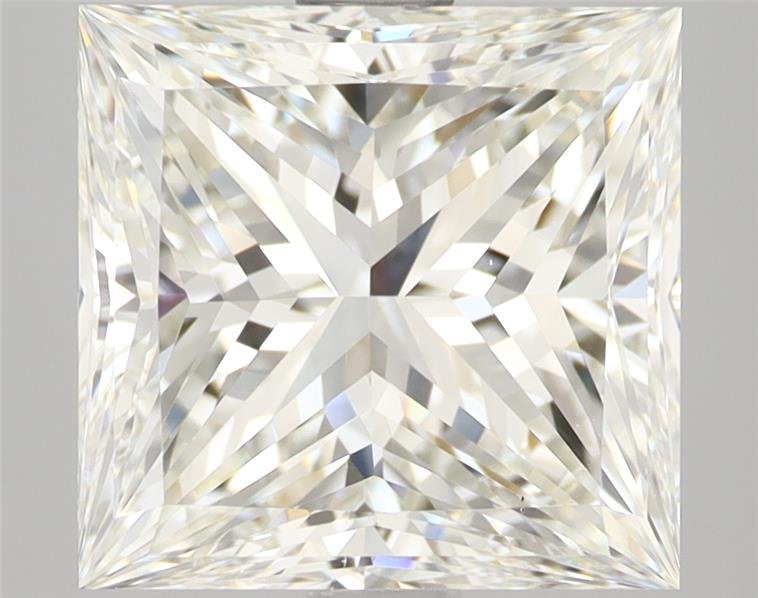 4.03ct I VS2 Rare Carat Ideal Cut Princess Diamond