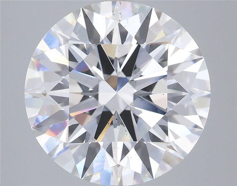 9.02ct F VS2 Rare Carat Ideal Cut Round Lab Grown Diamond