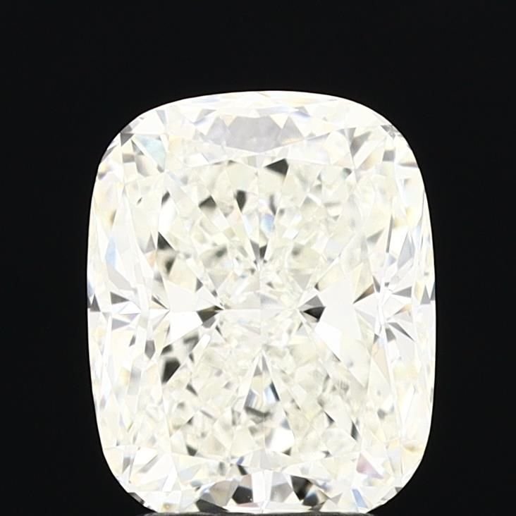 3.09ct G VS1 Rare Carat Ideal Cut Cushion Lab Grown Diamond