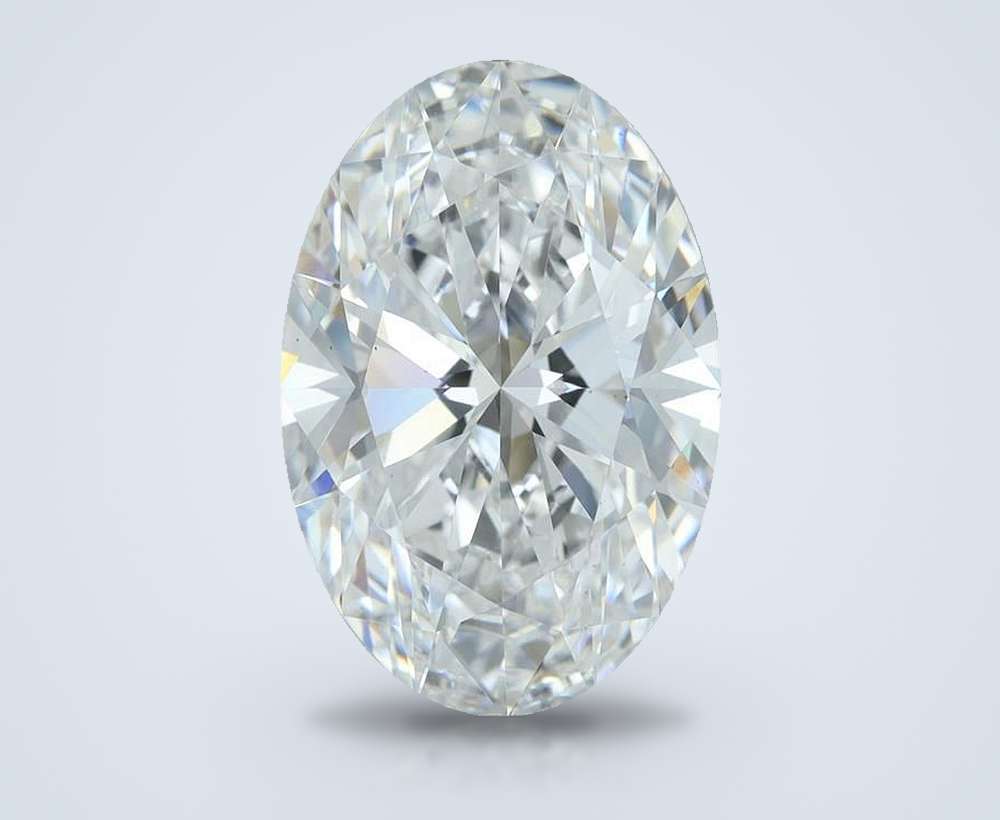 5.12 Carat Oval Lab Diamond