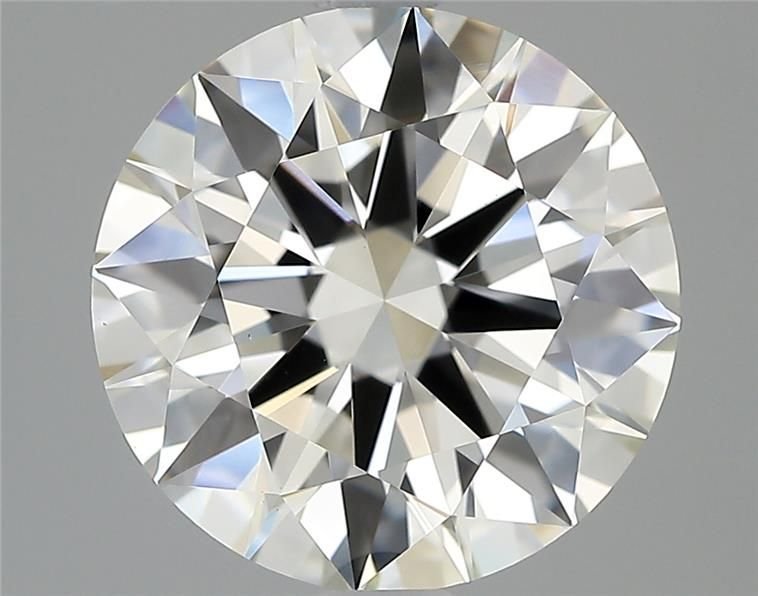 3.11ct I VS1 Rare Carat Ideal Cut Round Diamond