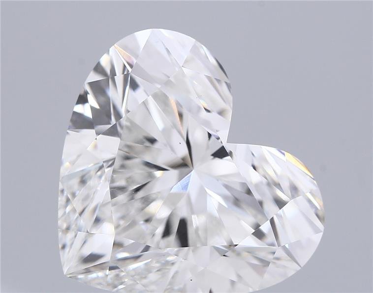 12.07ct F VS1 Rare Carat Ideal Cut Heart Lab Grown Diamond