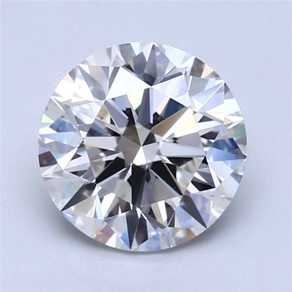 2.02ct G VS2 Rare Carat Ideal Cut Round Diamond