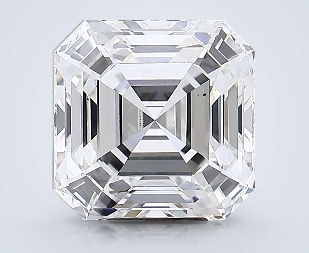 8.00 Carat Asscher Lab Diamond