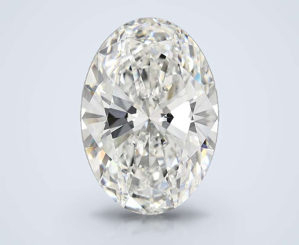 10.08 Carat Oval Lab Diamond