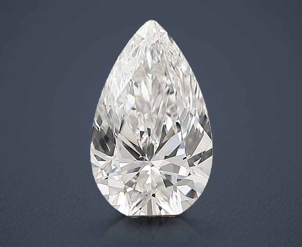 0.80 Carat Pear Lab Diamond
