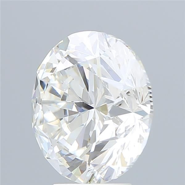 6.14ct F VVS2 Excellent Cut Round Lab Grown Diamond