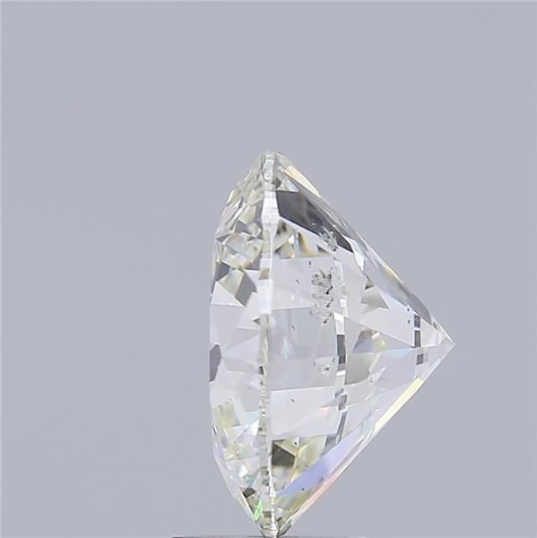 5.01ct K SI2 Rare Carat Ideal Cut Round Diamond