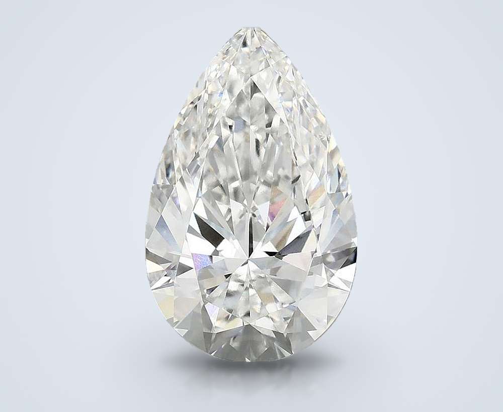 4.67 Carat Pear Lab Diamond