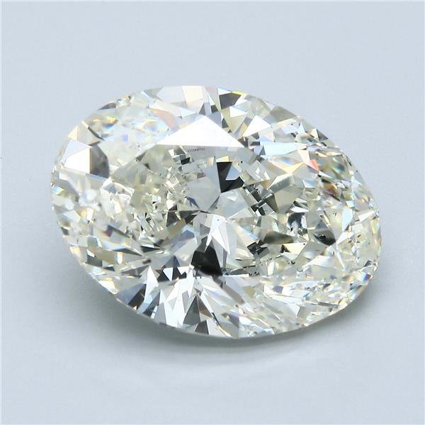 9.03ct K SI2 Very Good Cut Oval Diamond