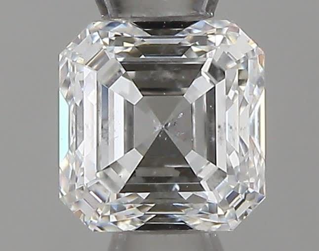 0.51ct I SI1 Very Good Cut Asscher Diamond