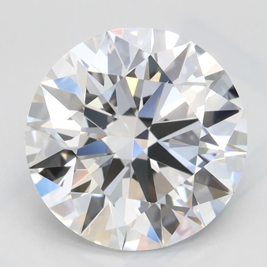 2.21ct D VVS1 Rare Carat Ideal Cut Round Lab Grown Diamond