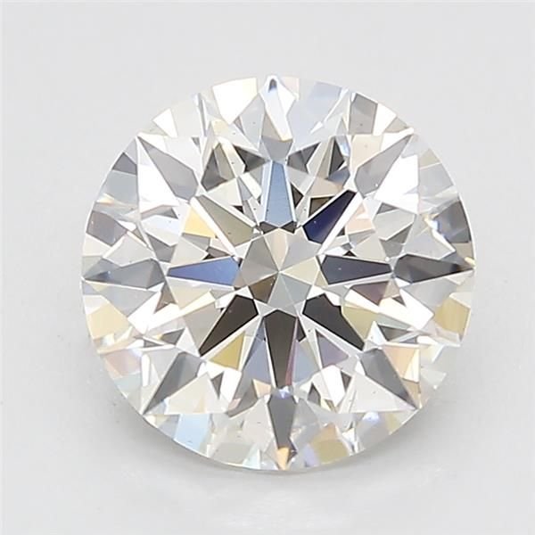 2.16ct F VS2 Rare Carat Ideal Cut Round Lab Grown Diamond