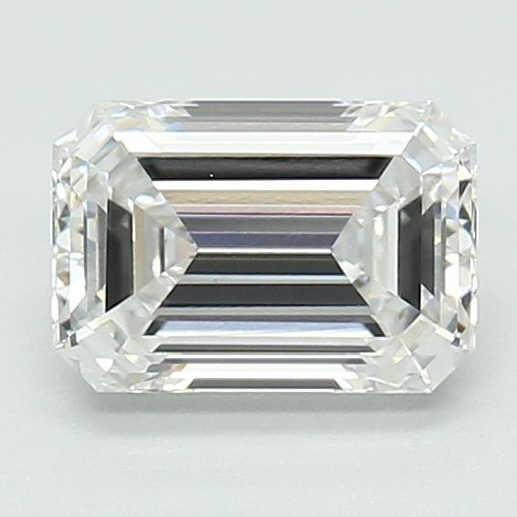 1.10ct E VS1 Rare Carat Ideal Cut Emerald Lab Grown Diamond