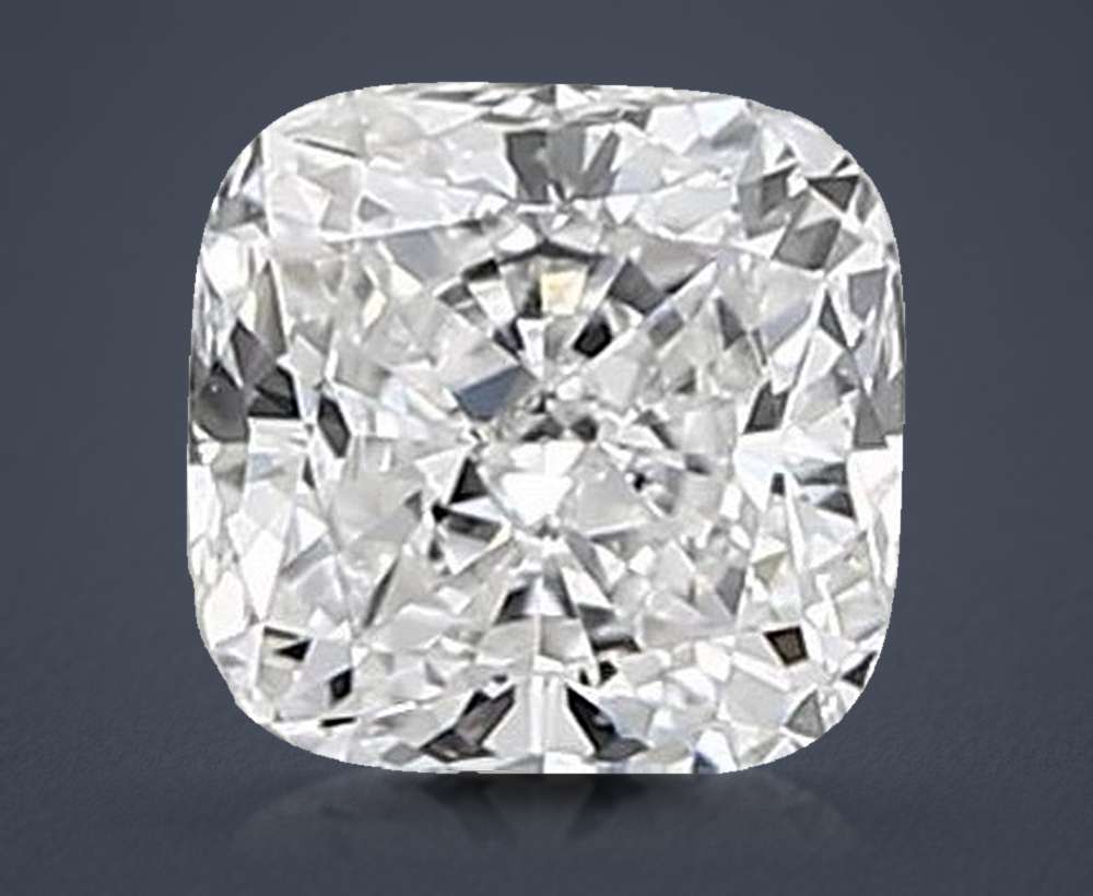 0.65 Carat Cushion Lab Diamond