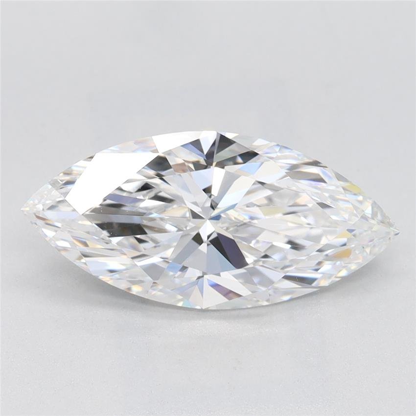 2.10ct D VVS1 Rare Carat Ideal Cut Marquise Lab Grown Diamond